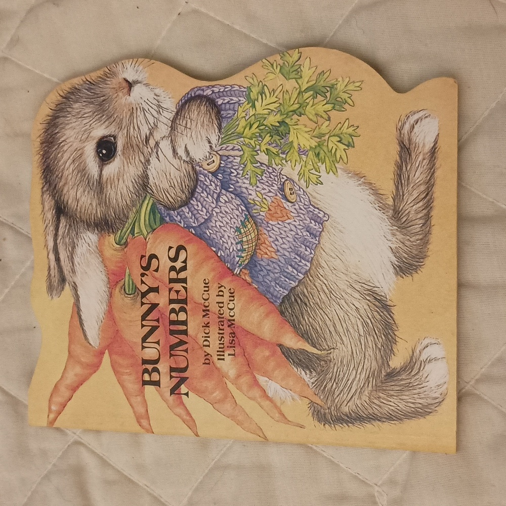 Vintage Bunny’s Numbers Board book 1984